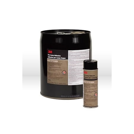 3M Spray Adhesive, Clear, 24 oz, Aerosol Can 21200-21210